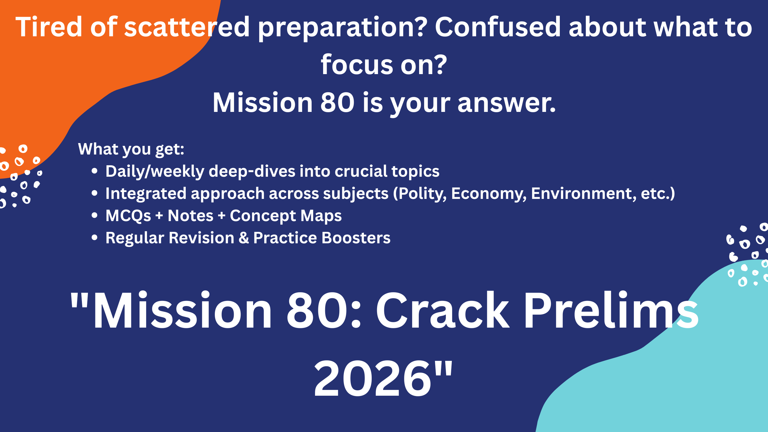 Path to Prelims: The 80-Theme Strategy