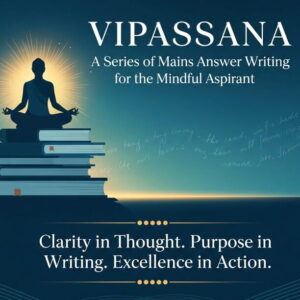 Vipassana — A Mains Answer Writing Programme